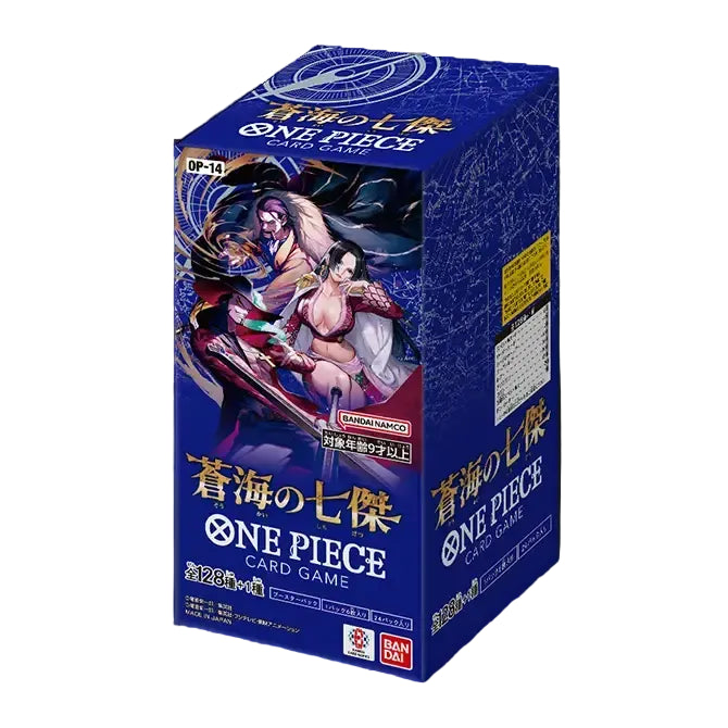 OP-14 The Azure Sea's Seven Japanese Booster Box