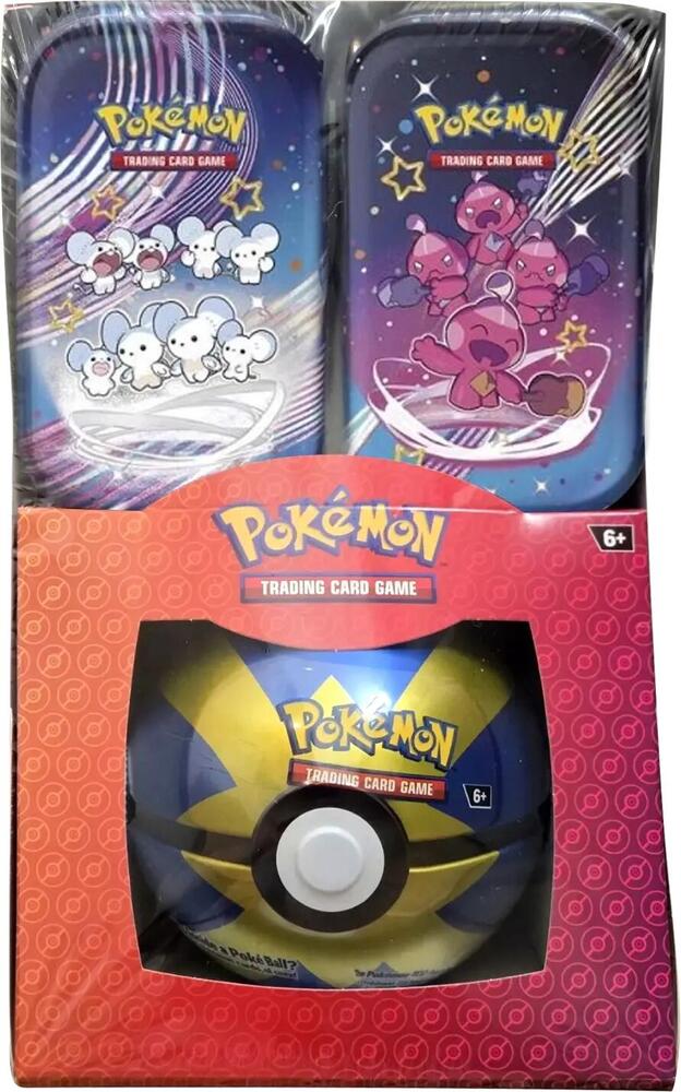 Paldean Fates Mini Tin Plus Pokeball