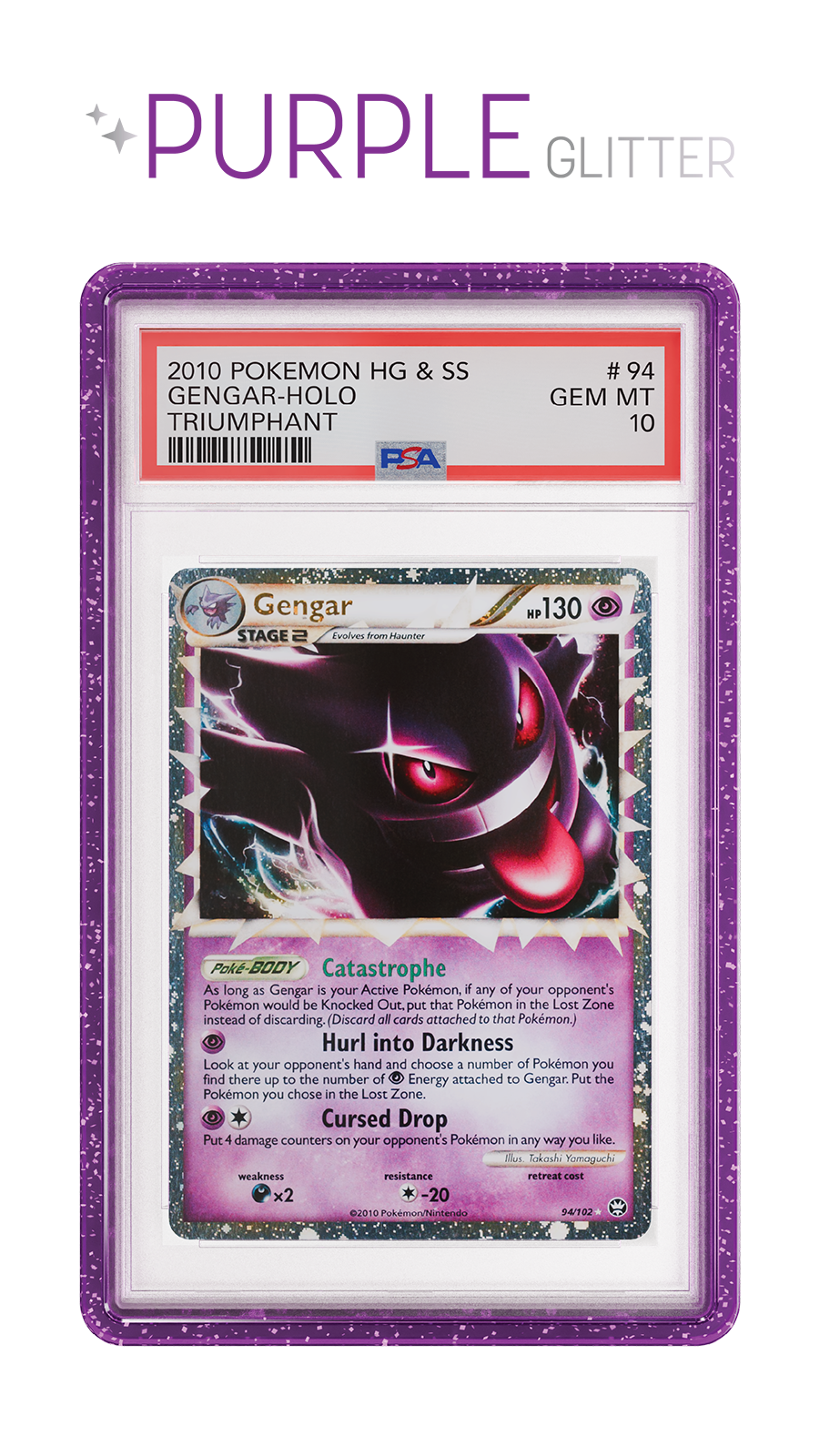 Limited Edition Graded Guard Case (PSA) Card not included