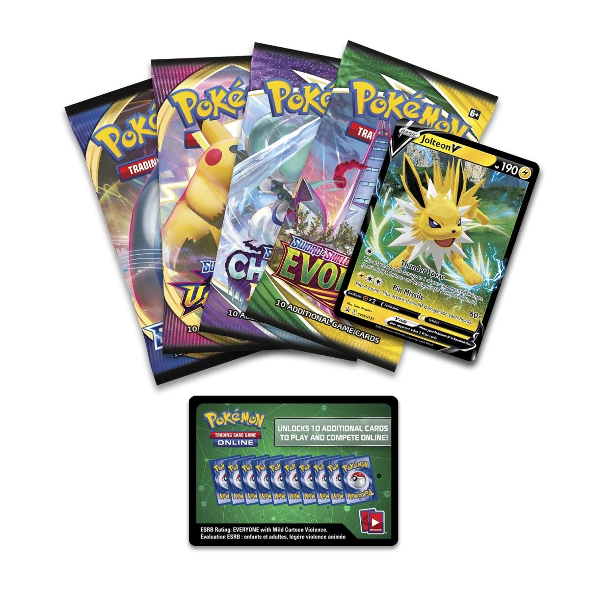Eevee Evolutions Tin (Jolteon V)