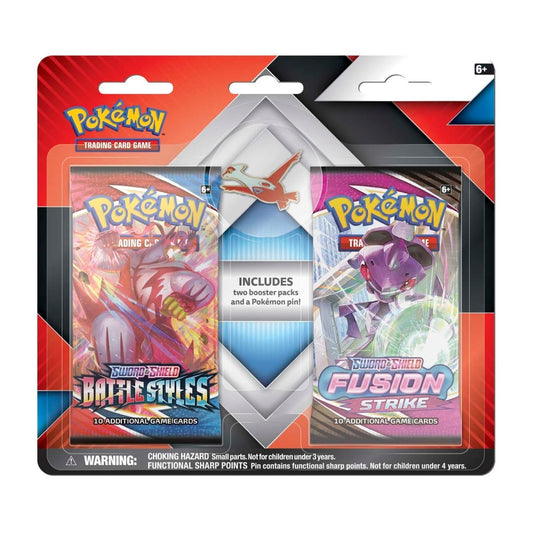 2 Booster Packs & Latias Collector's Pin