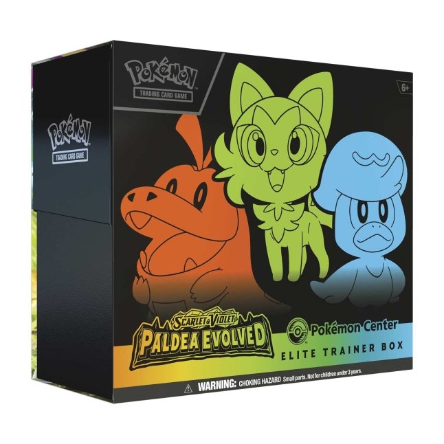 Paldea Evolved Pokémon Center Elite Trainer Box