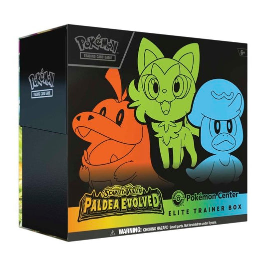 Paldea Evolved Pokémon Center Elite Trainer Box