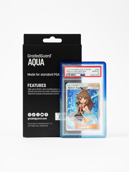 Limited Edition Graded Guard Case (PSA) Card not included