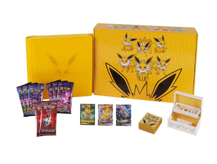Pokemon TCG Simplified Chinese Eevee Advanced Gift Box - Jolteon