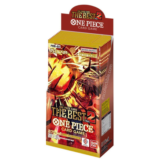 The Best Vol 2 One Piece Booster Box - Japanese PRB02