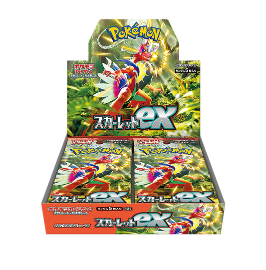 Scarlet Japanese Booster Box