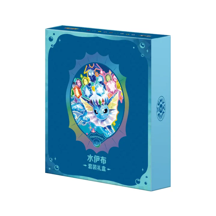 Simplified Chinese Pokémon Crystal Gathering Collection Binder Box